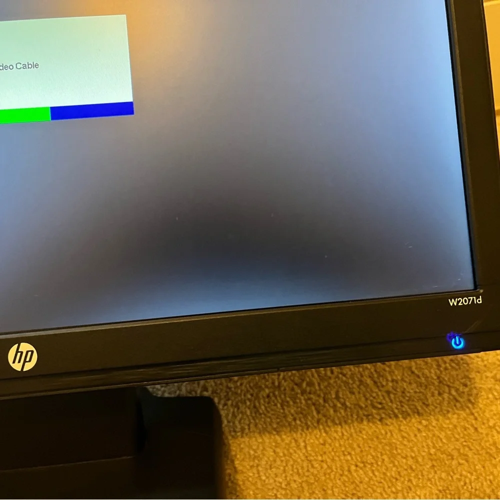 HP 20” computer monitor, gently used, works great